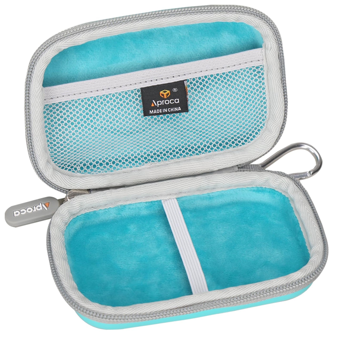 Aproca Blue Hard Travel Storage Case, for 8Bitdo Lite 2 Bluetooth Gamepad and Accessories