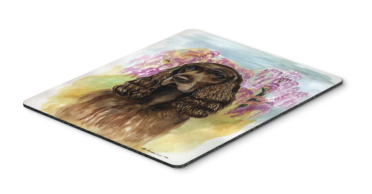 Caroline's Treasures 7033MP Field Spaniel Mouse Pad, Hot Pad or Trivet for Home Office Gaming Working Computers Laptop Mouse Mat,Washable Large
