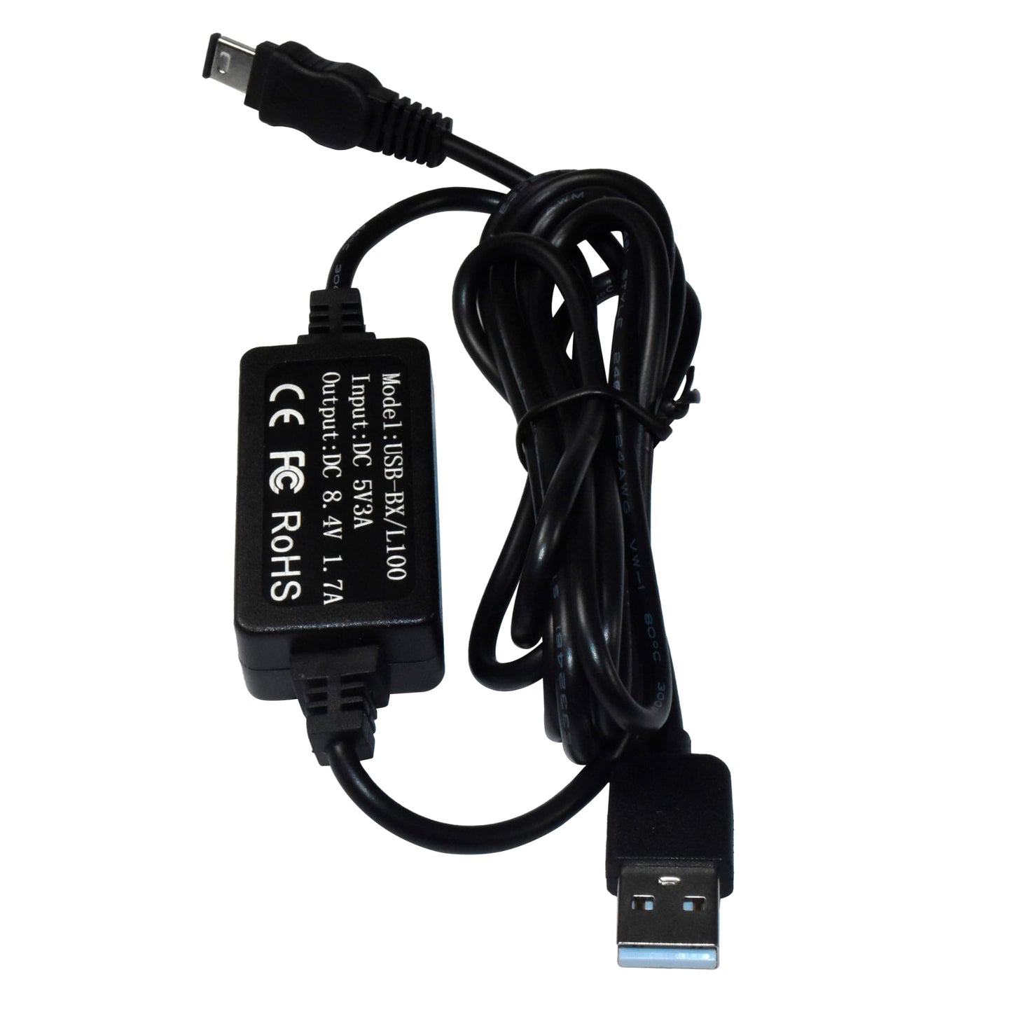 HQRP USB Charger Adapter Compatible with Sony HandyCam AC-L10 AC-L15 AC-L100 CCD-TRV308 CCD-TRV318 CCD-TRV328 CCD-TRV338 DCR-TRV6 DCR-VX2100 HDR-HC1…