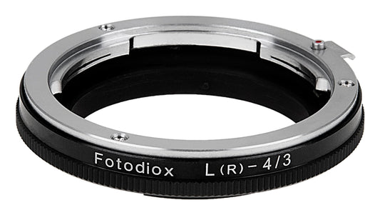 Fotodiox Lens Mount Adapter, Leica R Lens to Olympus 4/3 Mount Mirrorless Camera such as E-1, E-30 & Panasonic Lumix DMC-L 10
