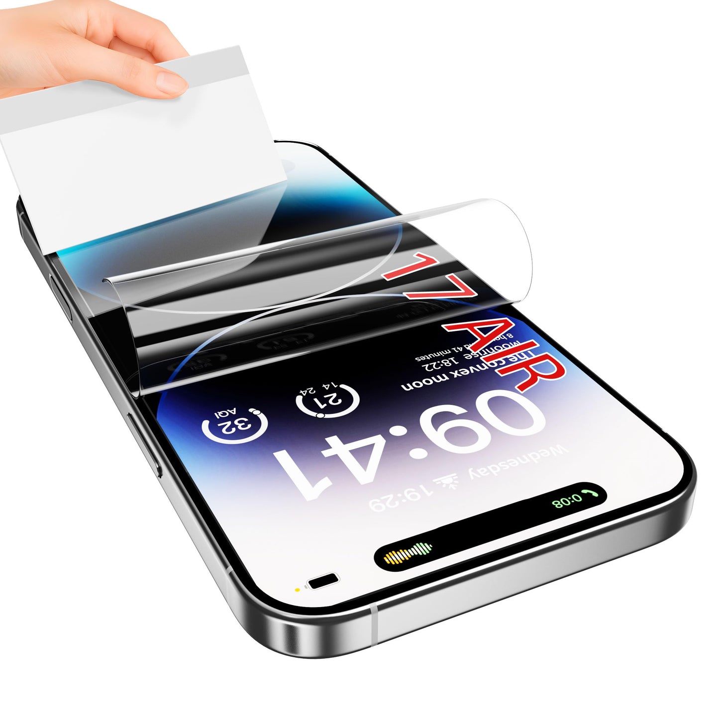 JUVENPROTO 3 Pack for Samsung Galaxy A23 / A14 / A13 TPU Films Screen Protectors, Fingerprint Unlock, HD Clear, Anti Scratch, Bubble Free, Ultra Thin