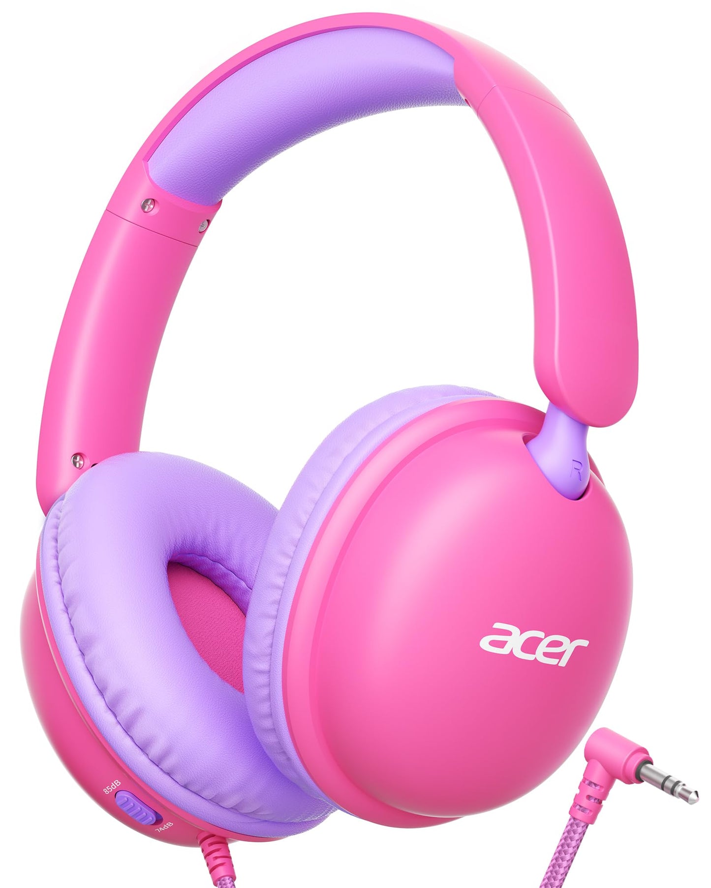 Acer OHW355 Kids Headphones with Cord for School,Over Ear Wired Headphones
