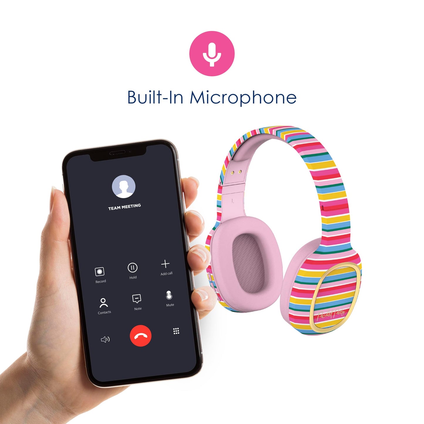 Packed Party More Color More Fun Bluetooth Wireless Headphones by DP Audio