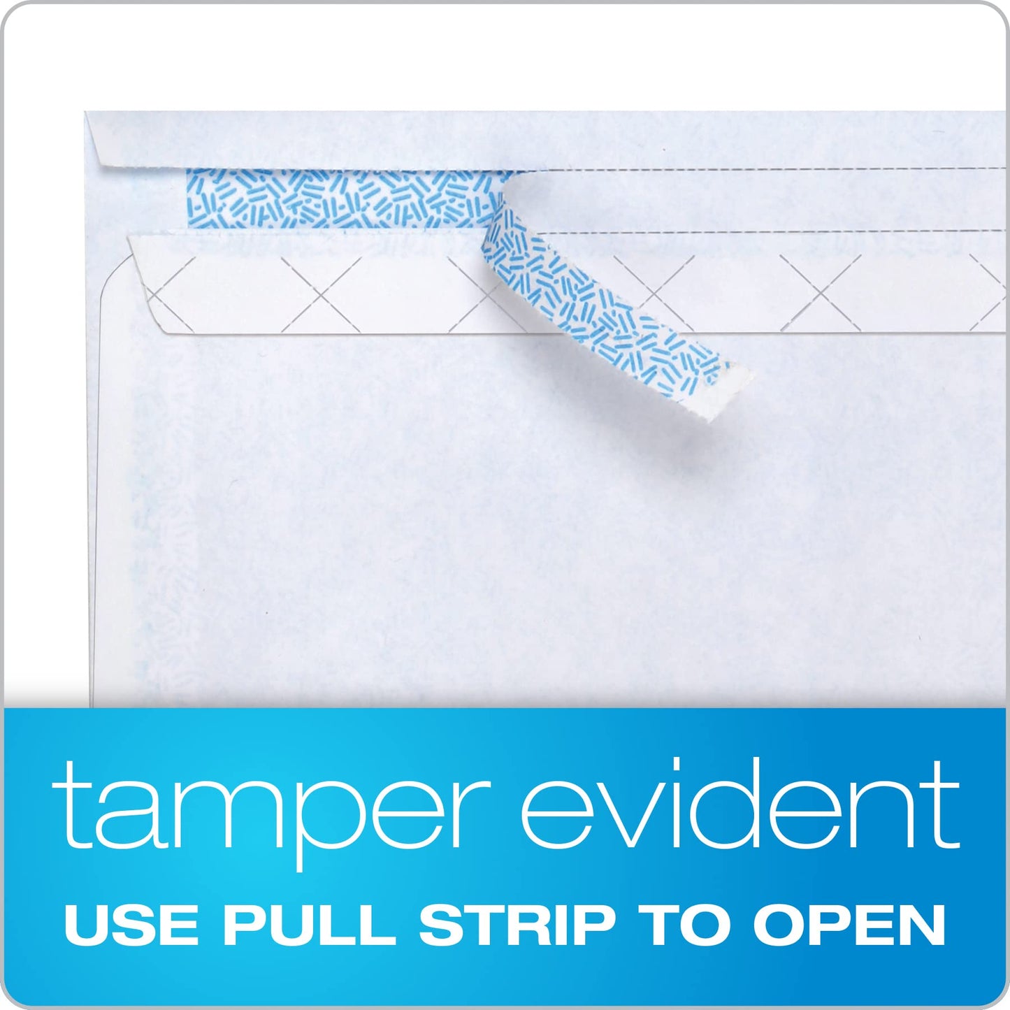 Columbian #8-5/8 Security Envelopes, 500 Pack, Double Window Self Seal Envelopes for QuickBooks Checks and Business Mailings, Tamper Evident, 3-5/8" x