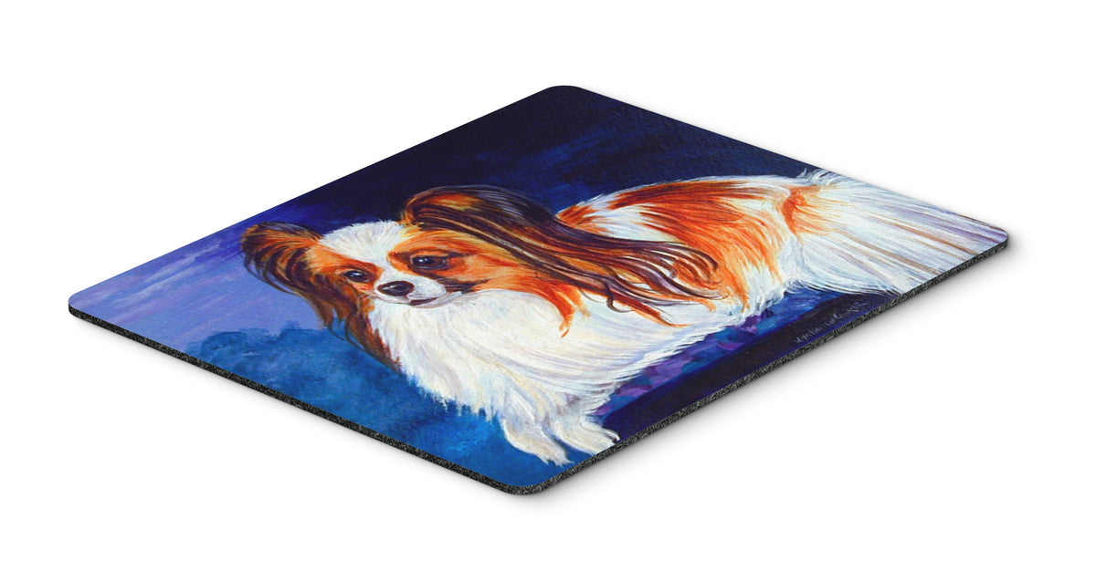 Caroline's Treasures 7127MP Papillon Mouse Pad, Hot Pad or Trivet for Home Office Gaming Working Computers Laptop Mouse Mat,Washable Large Mousepad