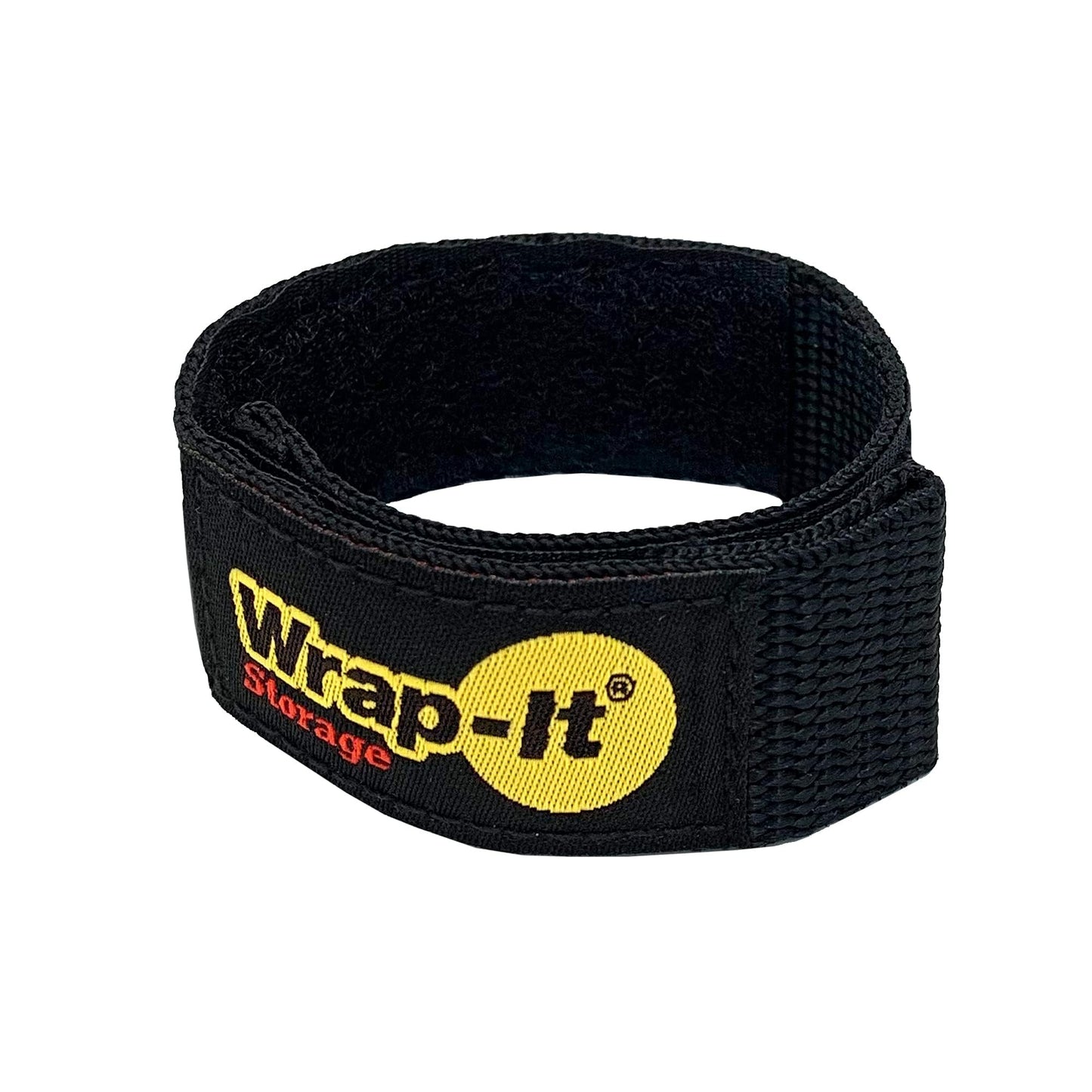Quick-Straps by Wrap-It Storage - 9” (12-Pack) Black - Hook and Loop Straps for Hose and Cord Storage and Organization