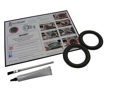 Optimus 4 Inch Foam Speaker Repair Kit FSK-4 (Pair)