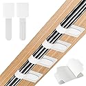 36PCS Cable Organizer Hook and Loop Cable Ties, Self Adhesive Hook and Loop Cable Straps Sticky-Back Cable Management Cord Organizer Cable Clip