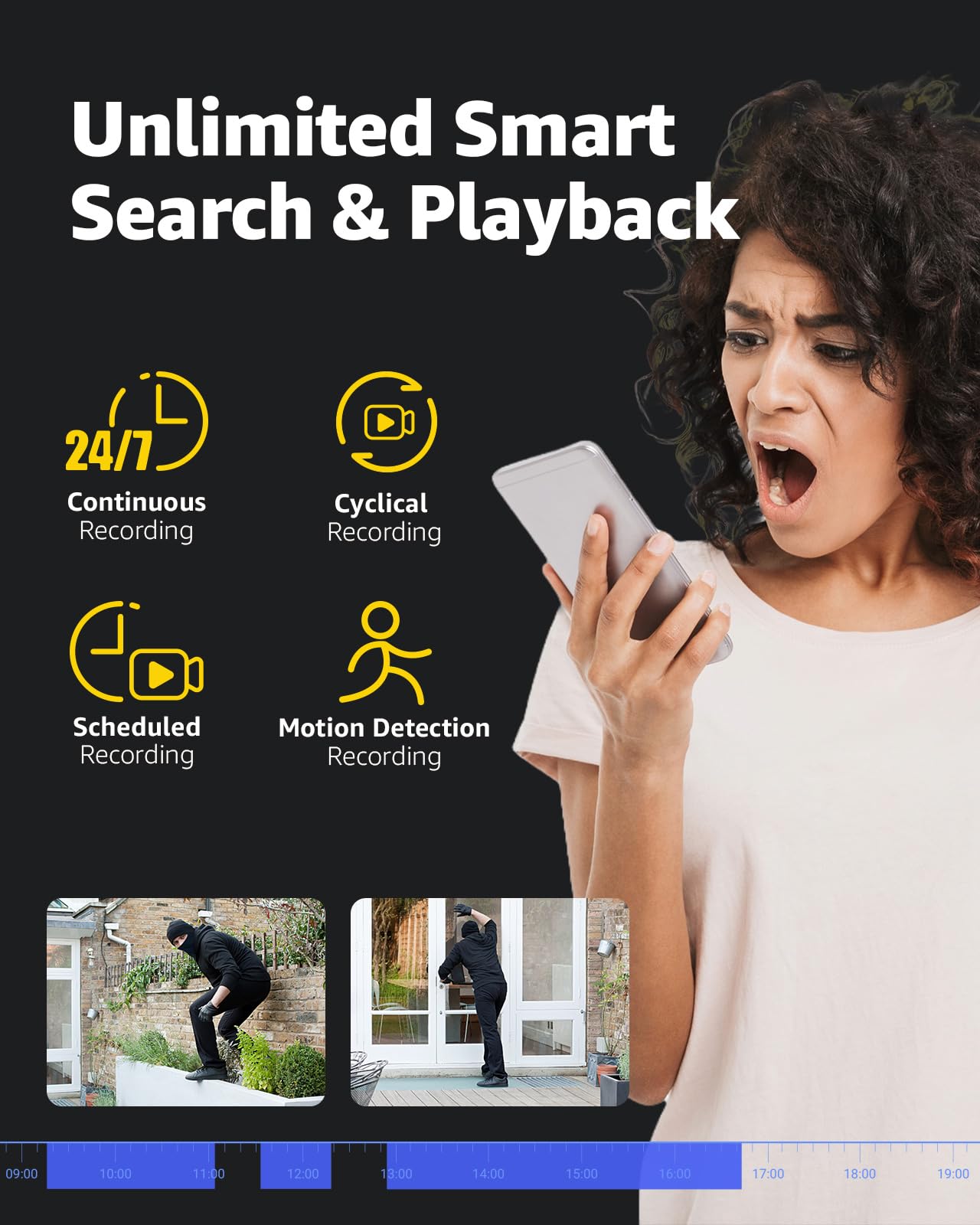 ANNKE 12MP PoE IP Camera Outdoor, Smart Dual Light for Home Surveillance, Human&Vehicle Detection, Color Night Vision, 2.8mm Wide Angle, Up to 512GB