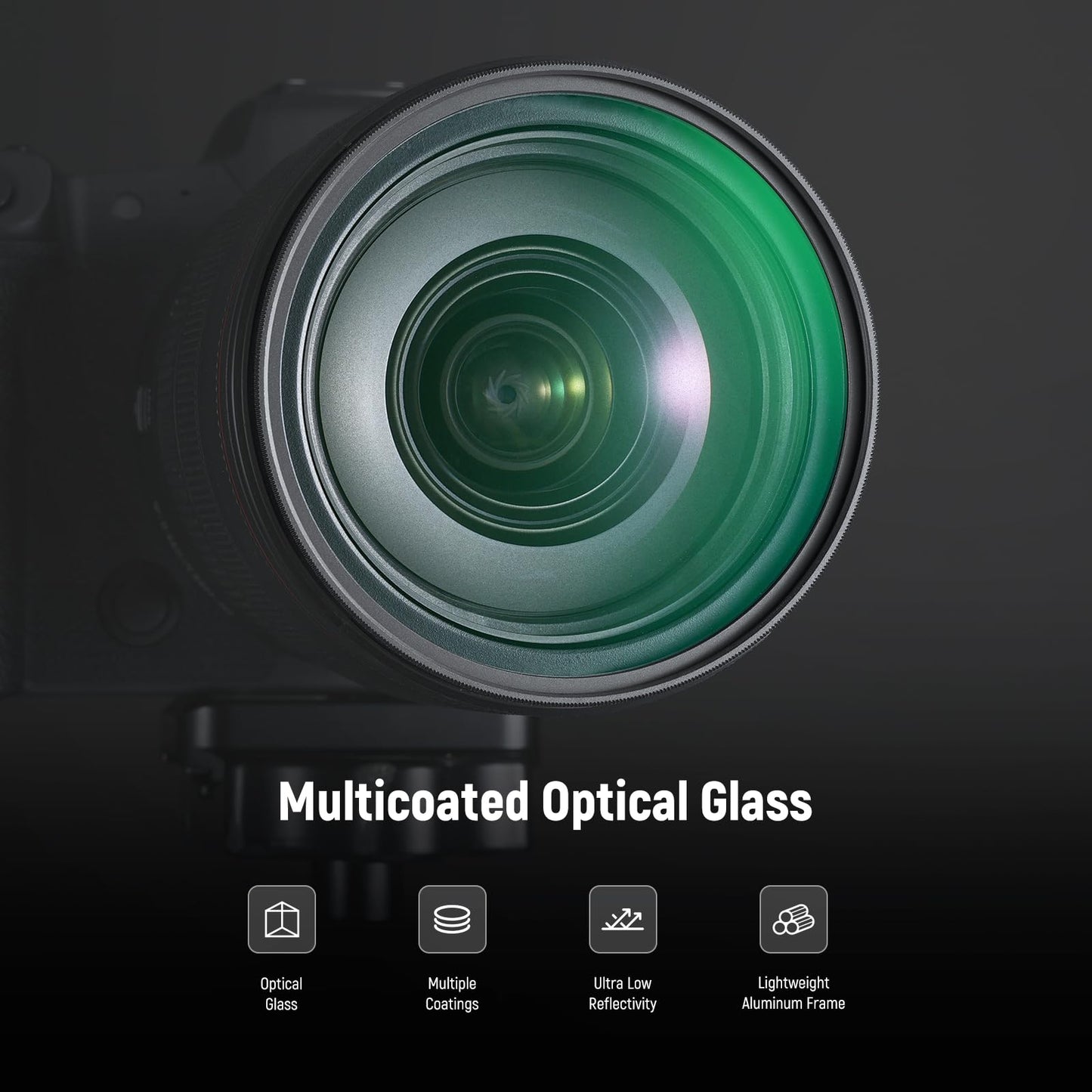 NEEWER 67mm 1/4 & 1/8 Black Diffusion Camera Lens Filter 2 Pack Set, Dreamy Cinematic Effect Filter Multicoated Glass Storage Case Cleaning Cloth,
