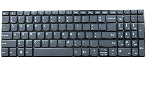 New US Black English Laptop Keyboard (Without palmrest Non-Backlit) for Lenovo Yoga C940-15IRH