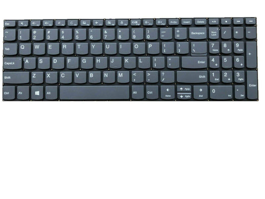 New US Black English Laptop Keyboard (Without palmrest Non-Backlit) for Lenovo Yoga C940-15IRH