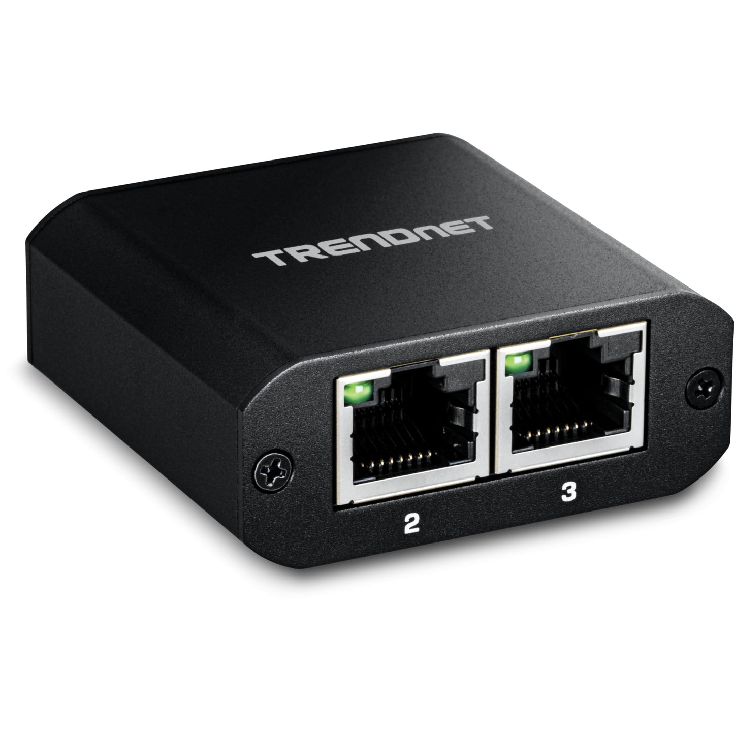 TRENDnet 2-Port Gigabit Splitter with USB Type C Power, TEG-102S, Splits One Network Connection Into Two, Ethernet Splitter, USB Type C Power Cable