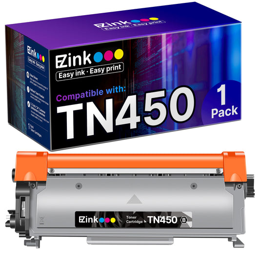 E-Z Ink Compatible Toner Cartridge Replacement for Brother TN450 TN420 TN-450 TN-420 to use with HL-2270DW HL-2280DW HL-2230 HL-2240 MFC-7360N