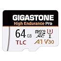 ?5 Yrs Free Data Recovery??Dash Cam? GIGASTONE 64GB Micro SD Card, TLC High Endurance Pro, Speed Up to 95MB/s, Compatible with REDTIGER Rove VIOFO