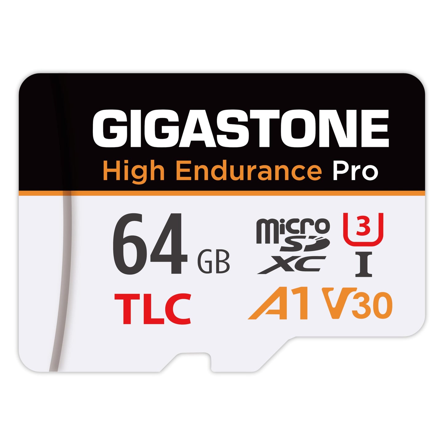 ?5 Yrs Free Data Recovery??Dash Cam? GIGASTONE 64GB Micro SD Card, TLC High Endurance Pro, Speed Up to 95MB/s, Compatible with REDTIGER Rove VIOFO