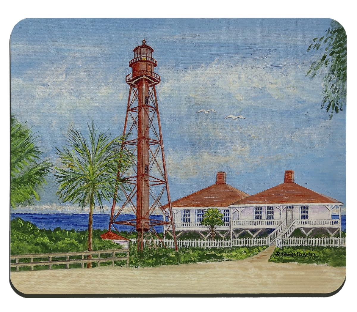 Betsy Drake MP838 9.25 x 7.74 in. Sanibel Lighthouse Mousepad