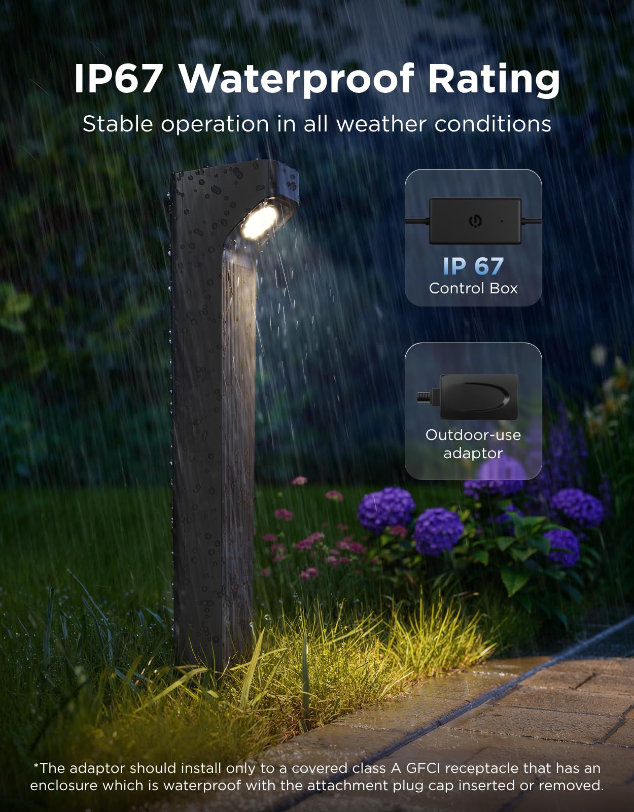 Govee Outdoor Pathway Lights 2 Lite 8 pack, IP67 Waterproof, 16 Million Colors, 60+ Scene Modes Patio Lights for Path,Landscape Lighting, Outdoor