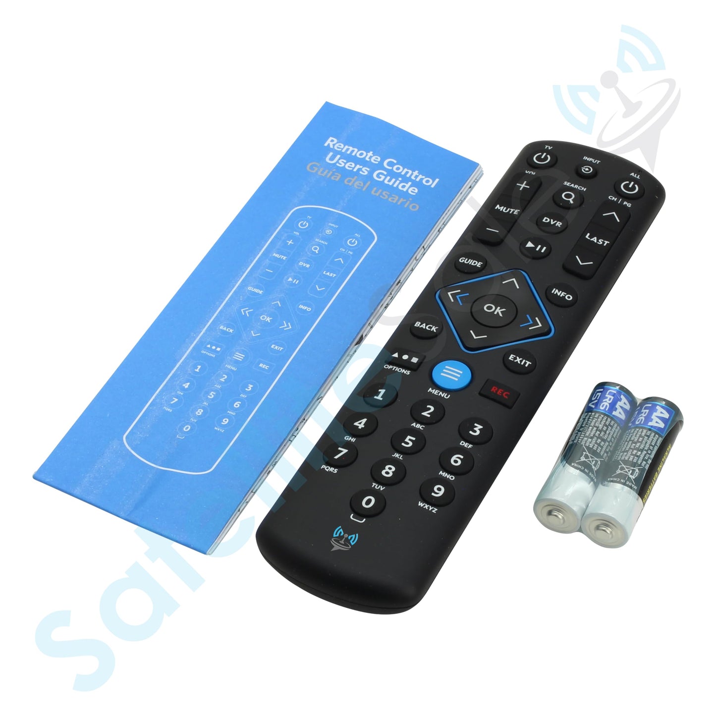 SatelliteSale Remote Control Replacement URC1160 Compatible with Spectrum/Charter Cable Set-Top Boxes, TVs, and Audio Devices - UE878RCU Matte Black