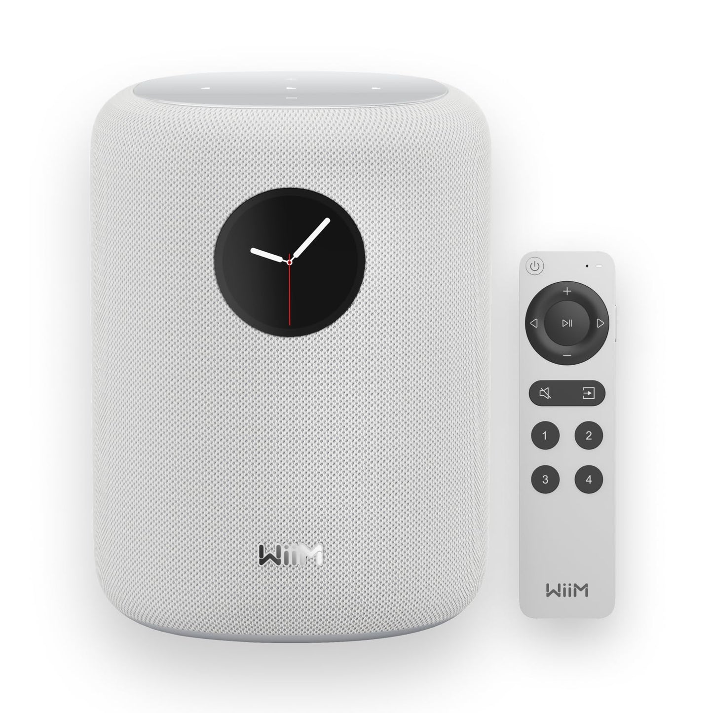 WiiM Sound Smart Speaker with 1.8? Touch Display, Hi?Res 24?bit/192 kHz, AI RoomFit™ Room Correction, 100W Peak, Wi?Fi 6E/Bluetooth 5.3, Multi?Room