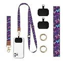 DARUIXZ Phone Lanyard Crossbody Wrist Strap, Universal Adjustable Neck Strap for Phone Case Keys ID Badges, Phone Accessories Travel Essential
