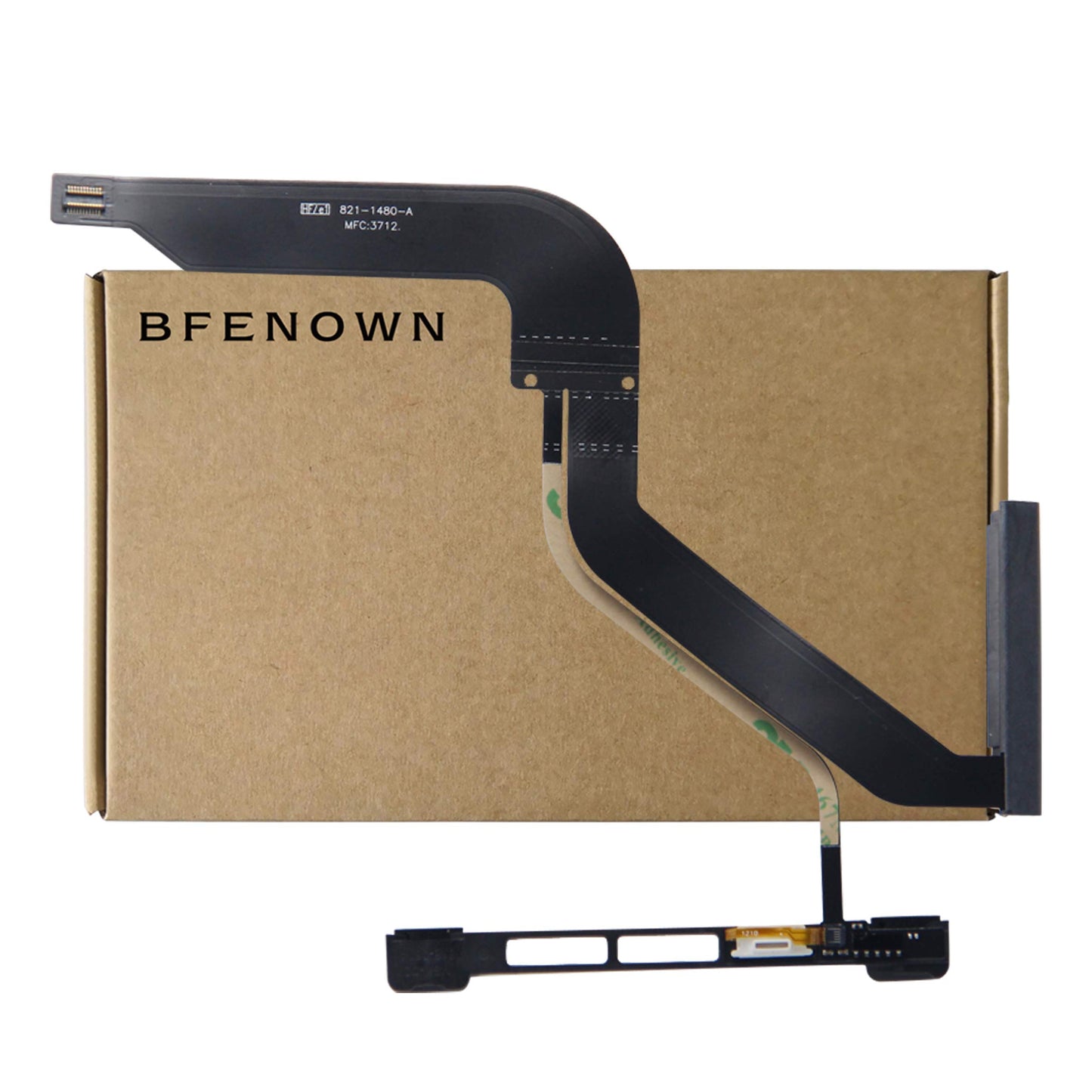 Bfenown Replacement HDD SATA SSD Hard Drive Disk Connector Cable with IR/Sleep for MacBook Pro Unibody 13 A1278 2012 923-0741 923-0104 821-1480-A