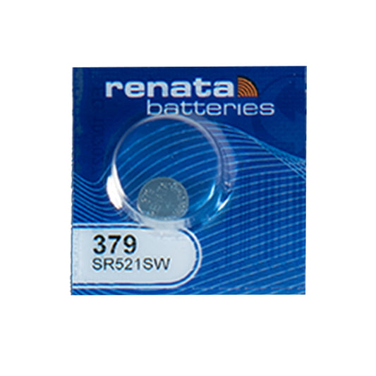 Renata Silver Oxide Watch Battery For 379 Button Cell