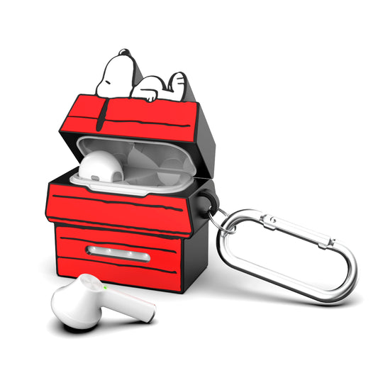 SOAR Peanuts True Wireless Earbuds with Protective Case Red Dog House