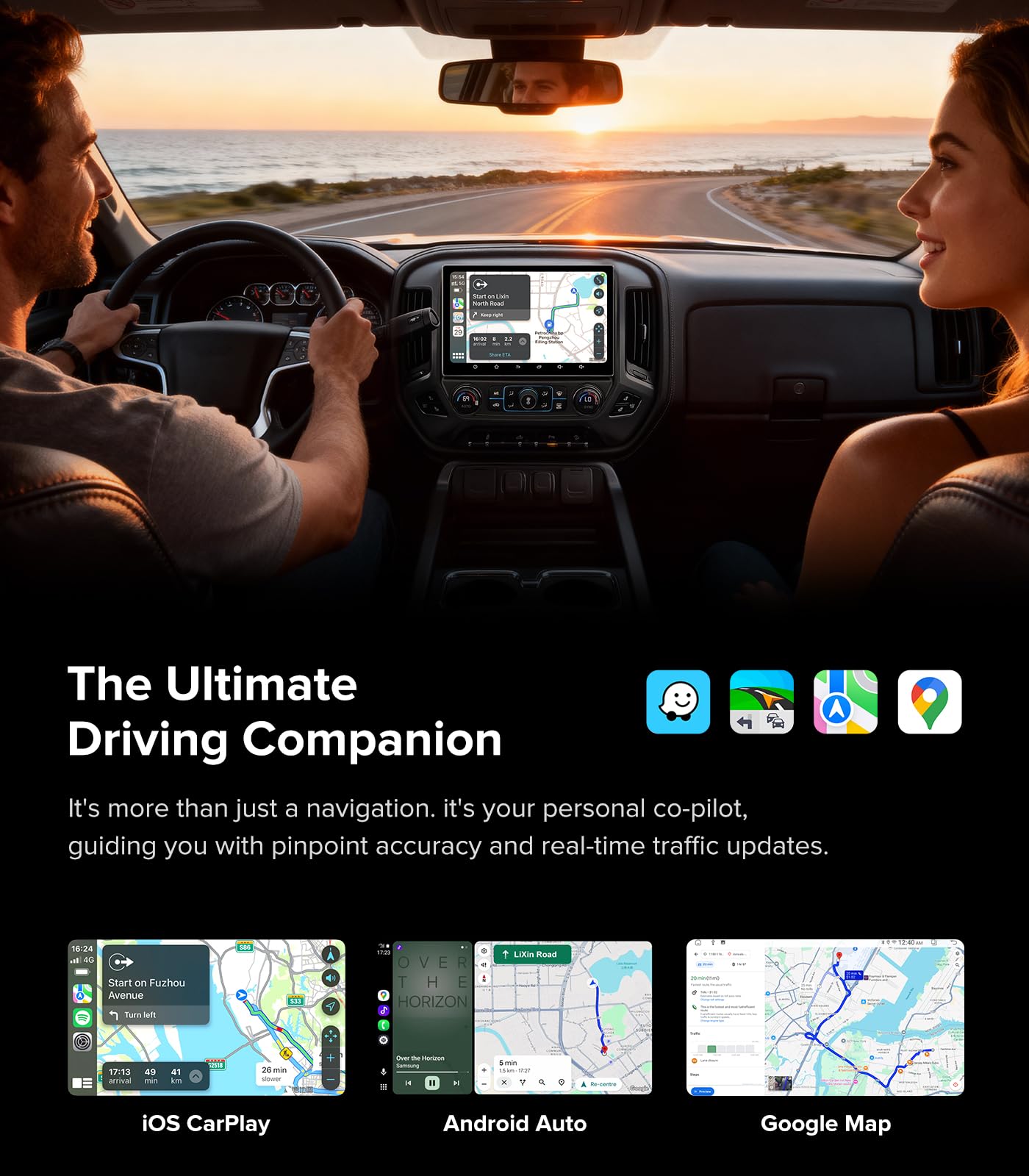 11.5''Car Radio for Chevy Silverado Radio GMC Sierra Stereo 2014-2018 with Wireless CarPlay & Android Auto/Android 13 /5G WiFi/TouchScreen/FM/AM/4GB