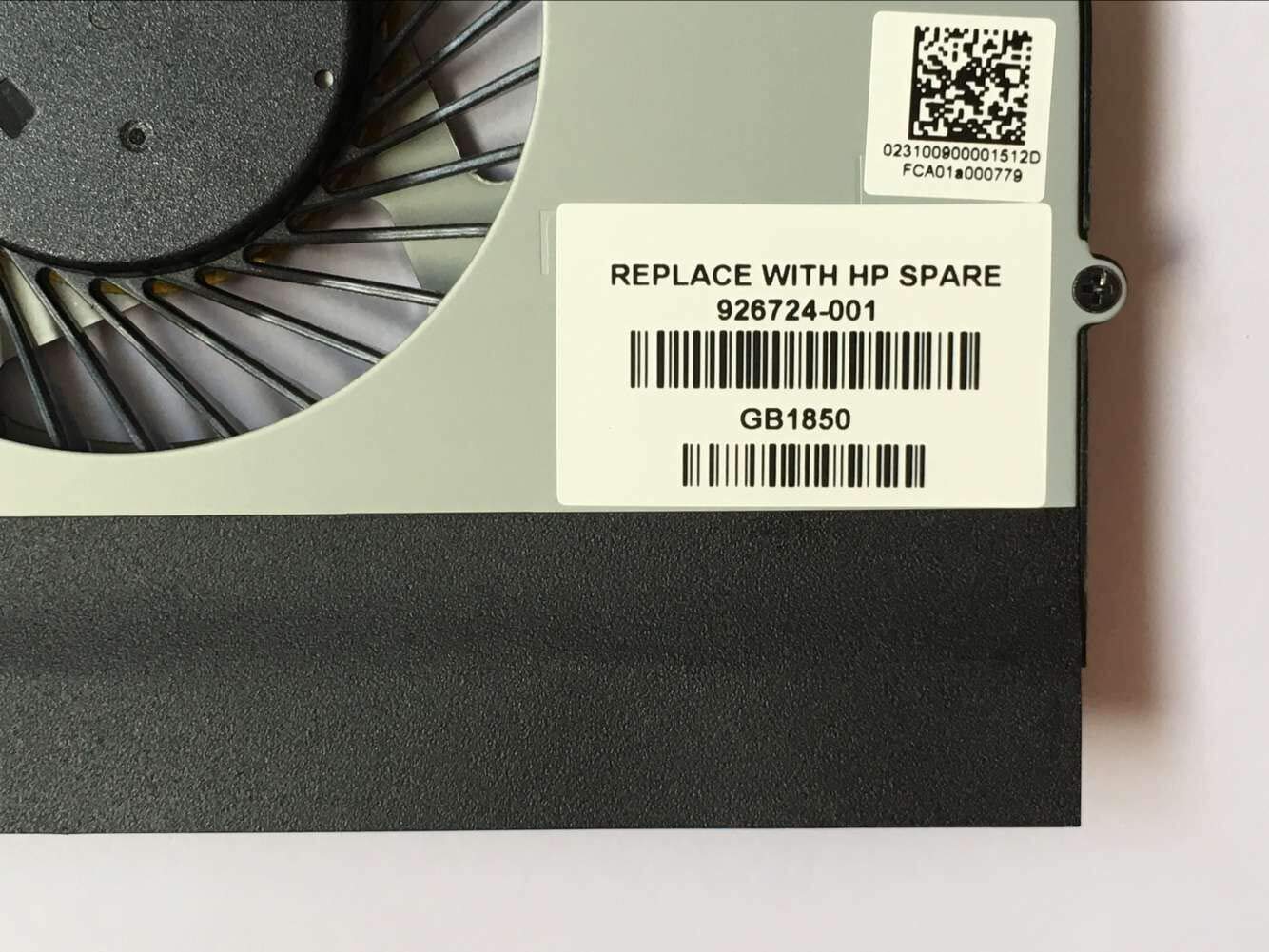 Z-one Fan Replacement for HP Notebook 17-X 17-X000 17-Y 17-AK 17-AK000 17-BS 17-BS100 17-BS000 Series CPU Cooling Fan 926724-001 856681-001,856682-001
