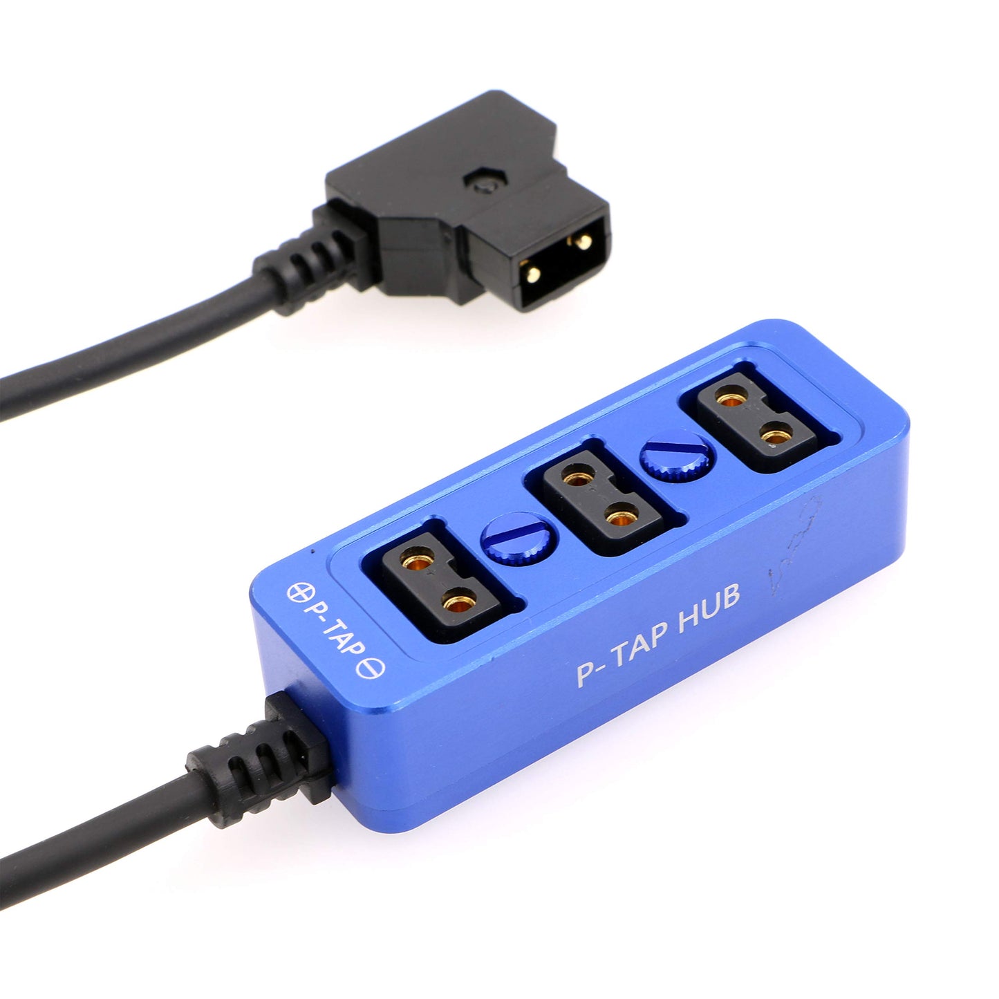 Gbrand AConnect D-tap Splitter P-Tap HUB Cable D Tap to 3Ports Dtap P-tap Splitter Cable for Photography Power for ARRI RED Z CAM Cameras TILTA