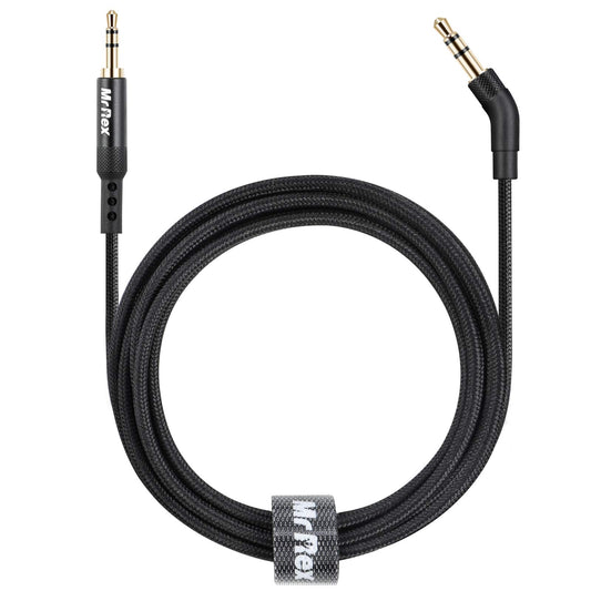 Mr Rex 2.5mm to 3.5mm Audio Cable Headphone Replacement Cord Nylon Braided Aux Cable Stereo Adapter for Bose 700 QuietComfort QC45 QC35II QC35 QC25