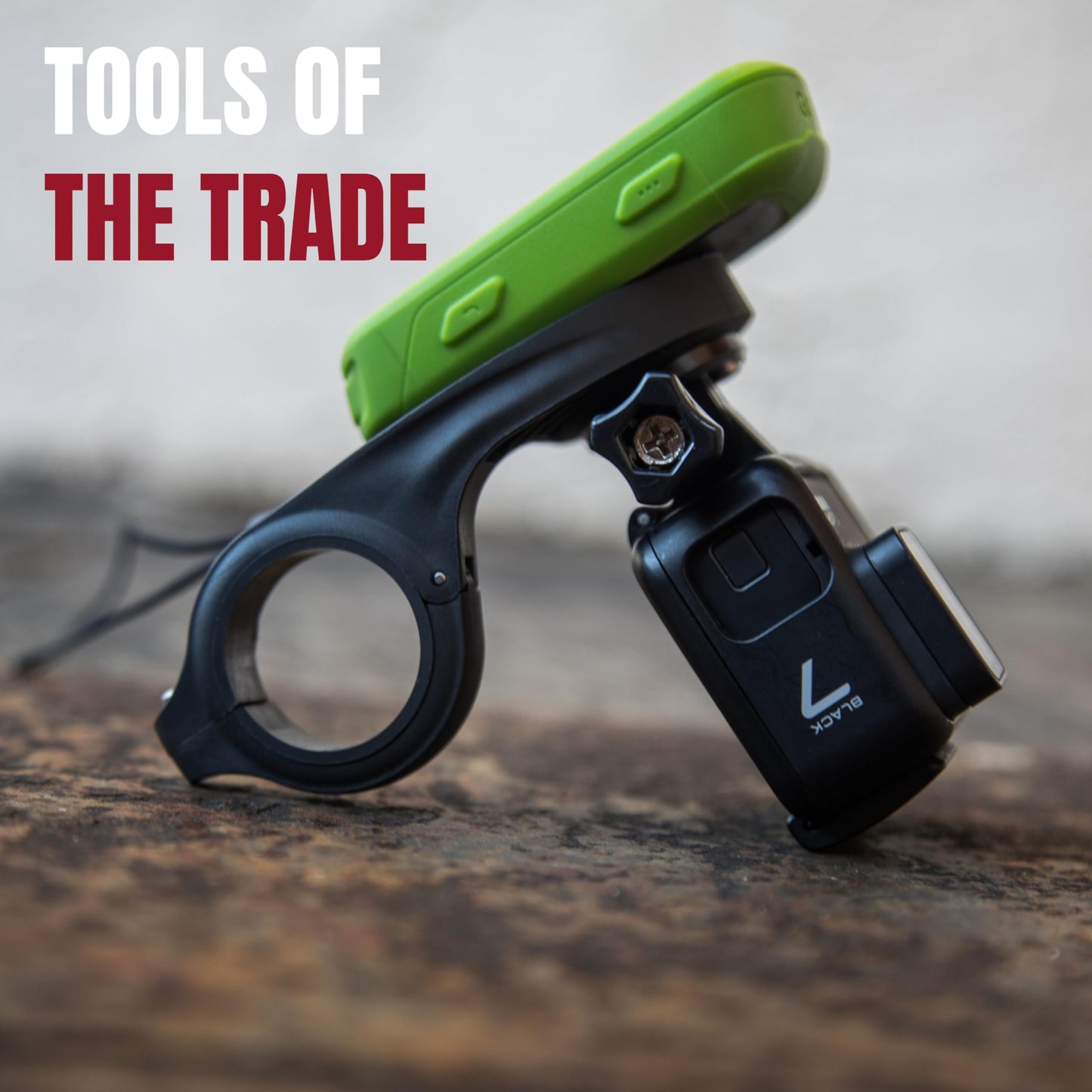 TG03 Adapter for KOM Cycling Quick Release Series CM06 Mount, Stem Mount, Integrated Mount (Red TG03 Adapter)