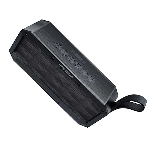HyperGear BeastXL Bluetooth Speaker - 30W IPX6 Portable Speaker Bluetooth, Linkable Blue Tooth Speakers Outdoor & Indoor Water Resistant Loud Bass