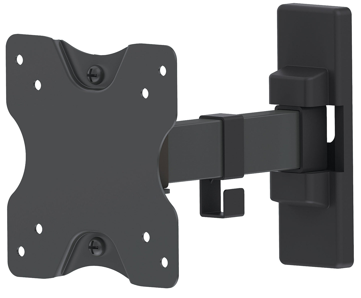 Manhattan Universal Wall Mounted TV Hardware Flat Panel TV Arm Single Arm Black 461375