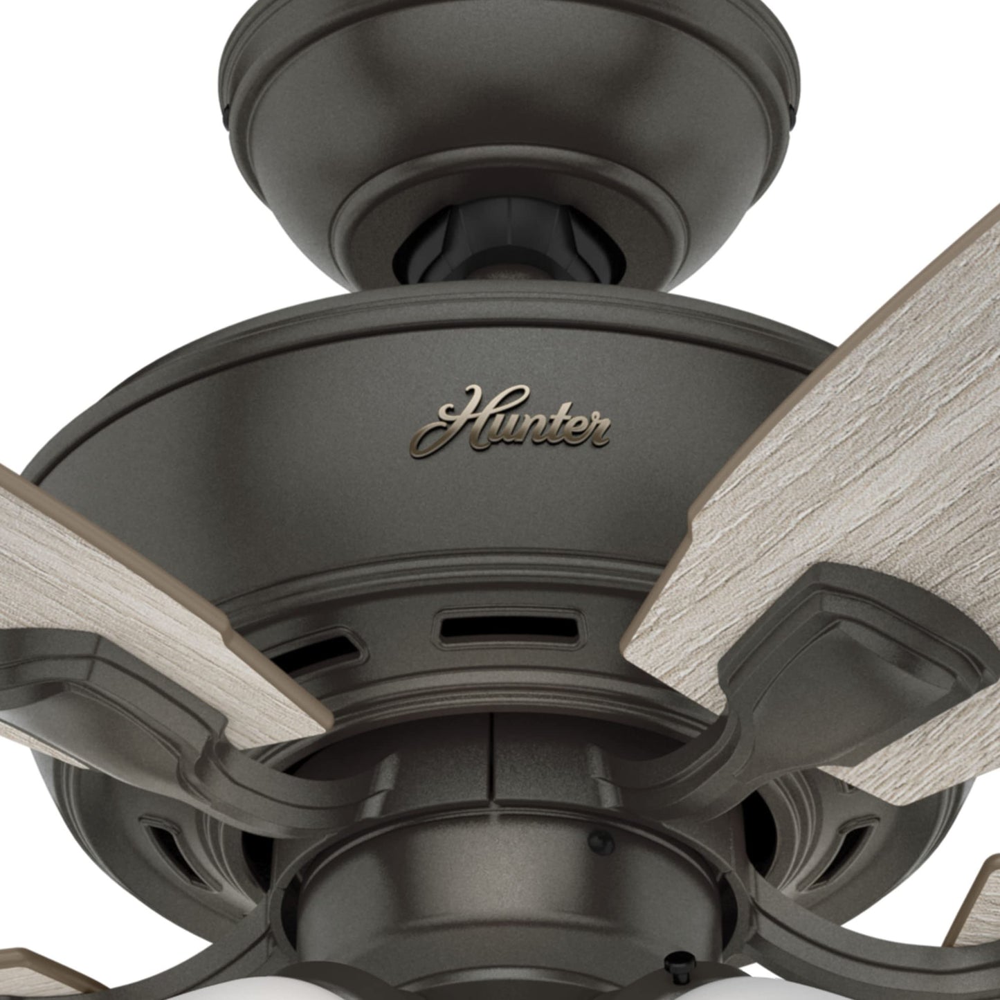 Amberlin Indoor Ceiling Fan with LED Light and Pull Chain Control