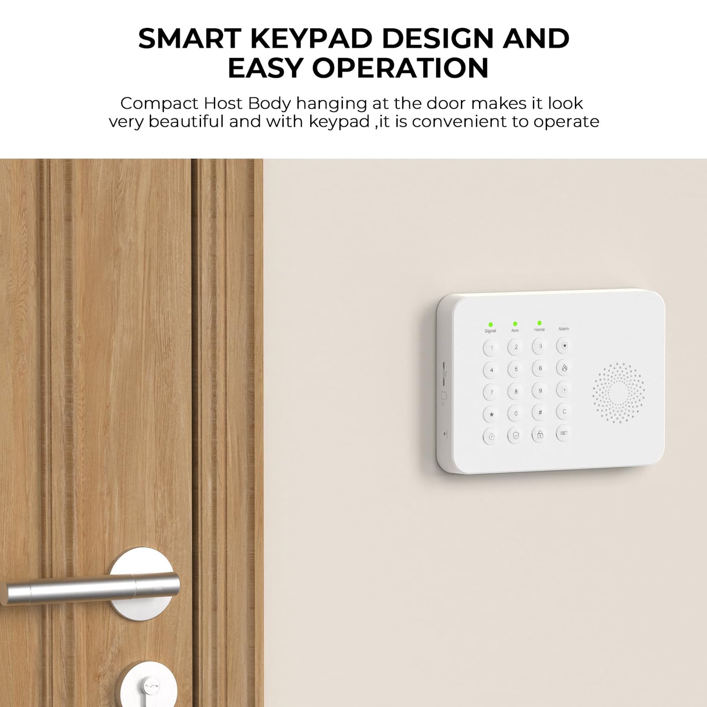 20 PCS Alarm System for Home Security,Wireless Home Security Systems with DIY Expandable Door Sensor,Motion Detector,4G GSM/Tuya App Alerts,Compatible