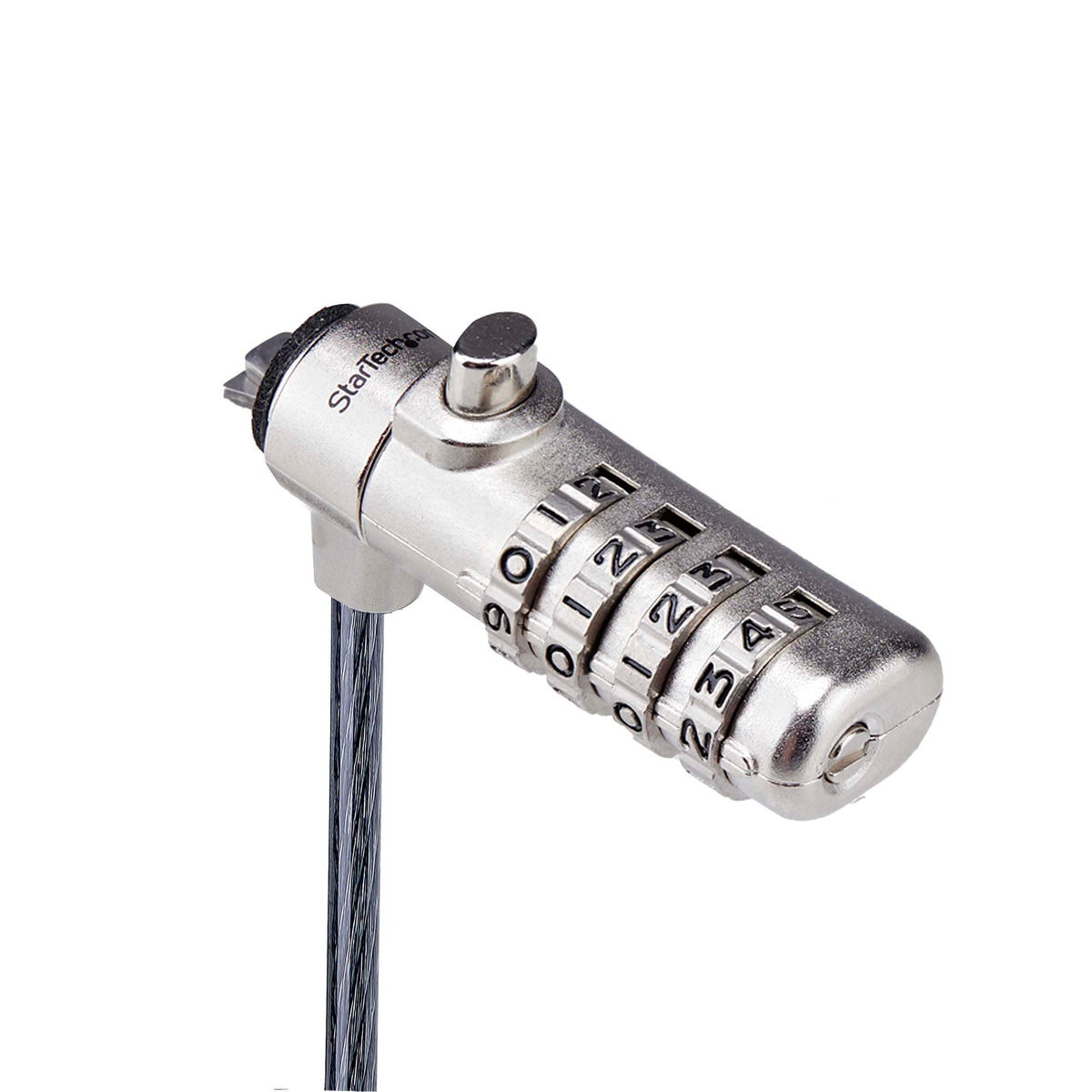 StarTech Slim Lock, 5ft (1.5m) Combination Locking Cable, TAA