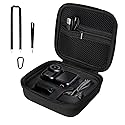 Carrying Case For DJI Osmo Nano: PU Leather Hard Shell Storage Bag for Full Accessories - Portable Vlog & Travel Organizer for Creators, Vloggers