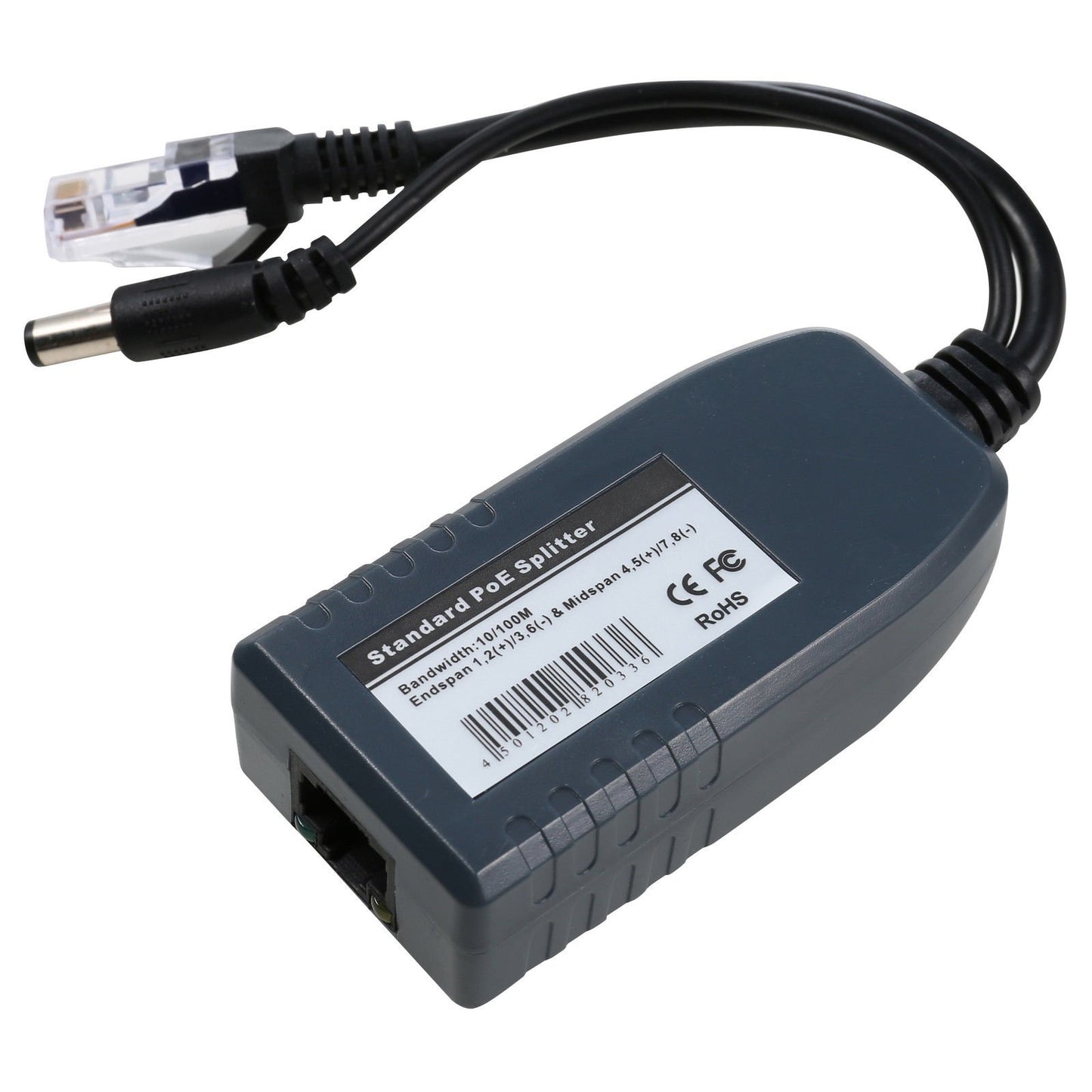 UHPPOTE DC12V Power Over Ethernet PoE Splitter Adapter Injector with Lightning Connector