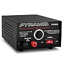 Pyramid PS9KX Universal Compact Bench Power Supply-5 Amp Linear Regulated Home Lab Benchtop Converter w/ 13.8 Volt DC 115V AC 70 Watt Input, Screw…