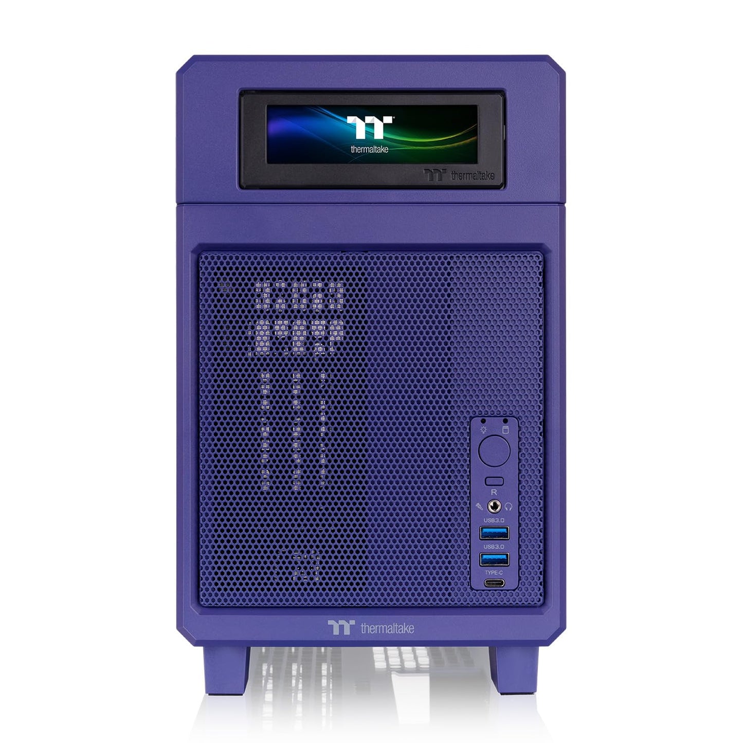 Thermaltake TR100 SFF Chassis; mITX Support; 18.9 Liters; PCIe 4.0 Riser Cable Included; 360mm GPU Clearance; 280mm Radiator Support; Removable PCIe