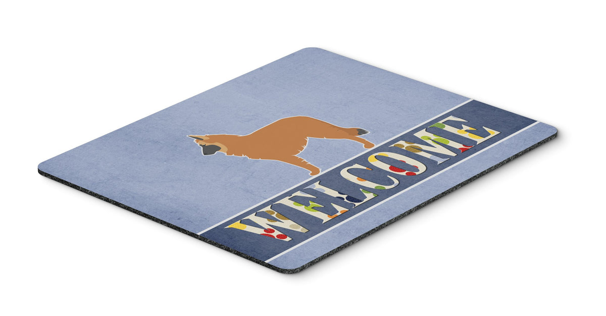 Caroline's Treasures BB5565MP Belgian Shepherd Welcome Mouse Pad, Hot Pad or Trivet for Home Office Gaming Working Computers Laptop Mouse Mat,Washable