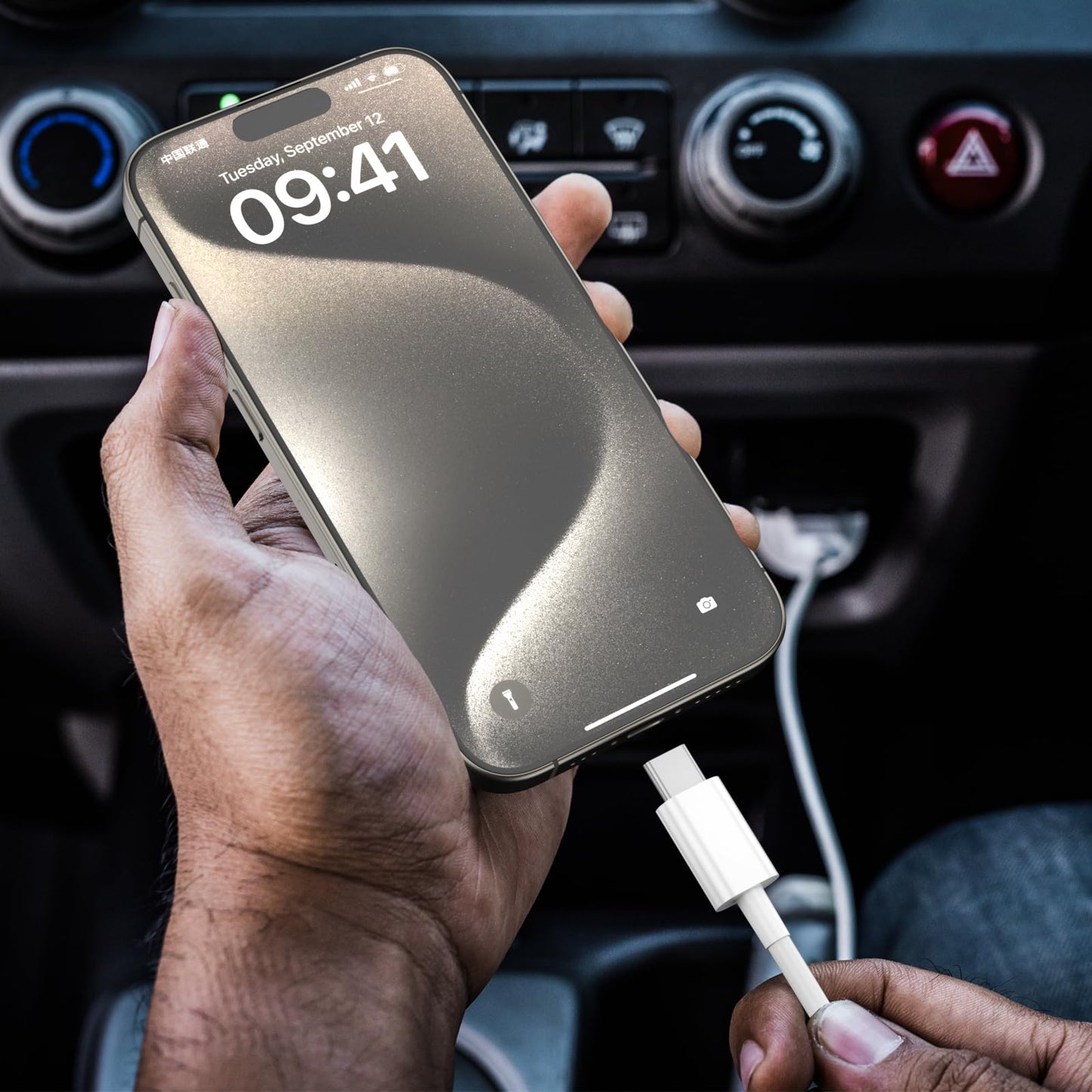 Car Carplay Cable for iPhone 17/16/15,iPhone 16/15 Plus17/16/15 Pro 17/16/15Pro Max charger ,USB A to USB C for Carplay USB C Cord, iPad USB C Cable