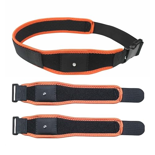 Jadery VR Tracker Straps Waist+Ankles 3 in1(New Model for 2024), for Vive Tracker, Ultimate Tracker, Tundra Tracker -Full Body Tracking Belt in VR