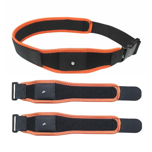 Jadery VR Tracker Straps Waist+Ankles 3 in1(New Model for 2024), for Vive Tracker, Ultimate Tracker, Tundra Tracker -Full Body Tracking Belt in VR