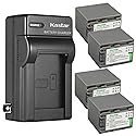 Kastar NP-FP90 / FP91 4-Pack Battery and AC Wall Charger Replacement for Sony DCR-HC44, DCR-HC46, DCR-HC65, DCR-HC85, DCR-HC94, DCR-HC96, DCR-SR30