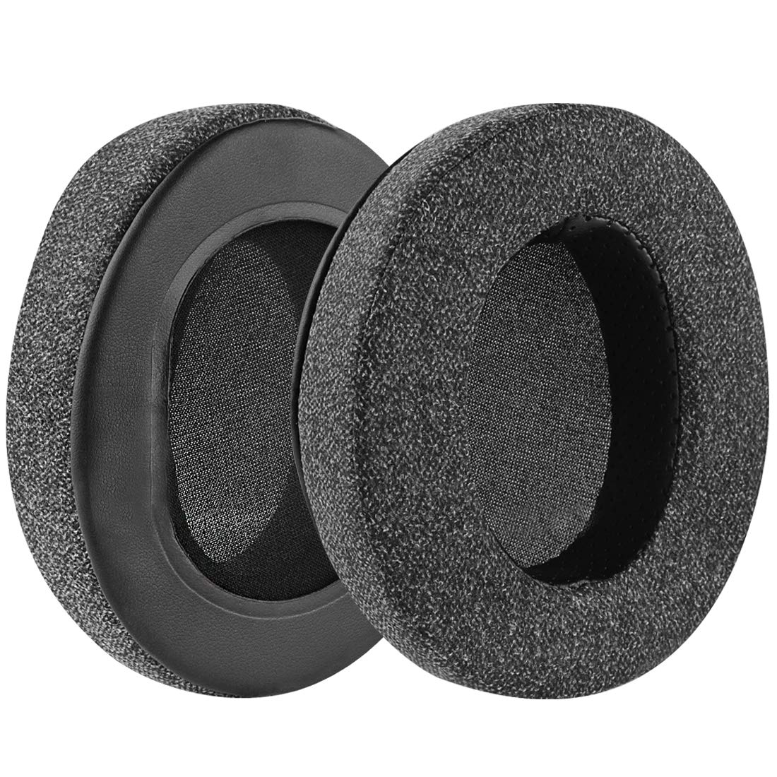 Geekria Comfort Linen Replacement Ear Pads for Audio-Technica ATH-M50XBT, M50xBT2, M50X, M40X, M30X, M20X, M10X, ATH-ANC9 Headphones, Repair Parts