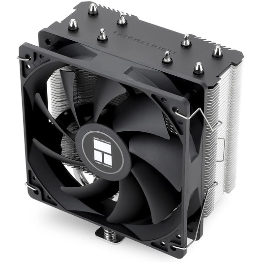 Thermalright Assassin X120 Refined SE CPU Air Cooler, 4 Heat Pipes, TL-C12C PWM Fan, Aluminium Heatsink Cover, AGHP Technology, for AMD AM4/AM5/Intel
