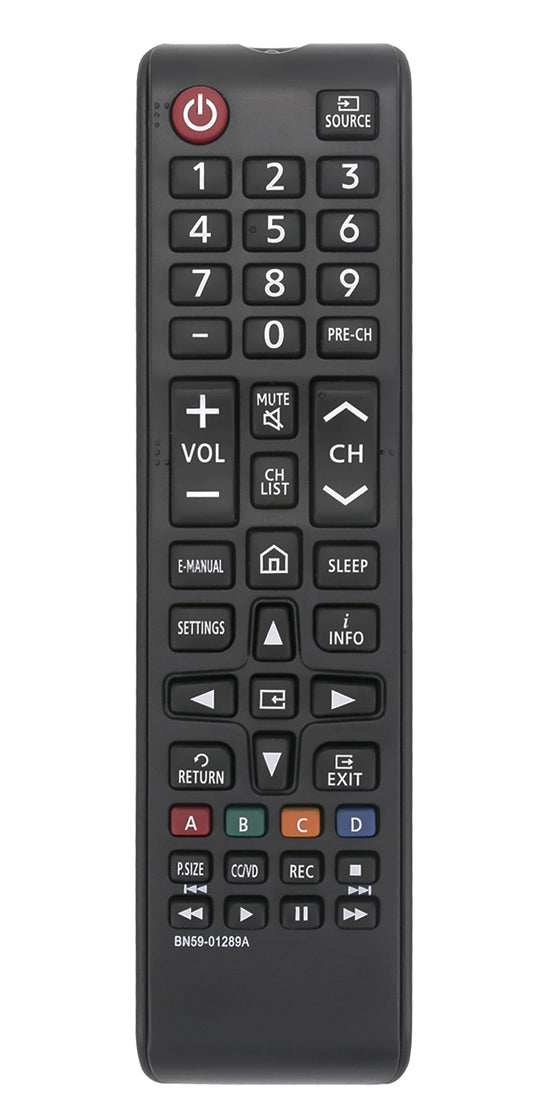 New BN59-01289A Replace Remote fit for Samsung 6 Series MU6290 Smart 4K UHD TV UN40MU6290 UN43MU6290 UN49MU6290 UN50MU6290 UN55MU6290 UN65MU6290
